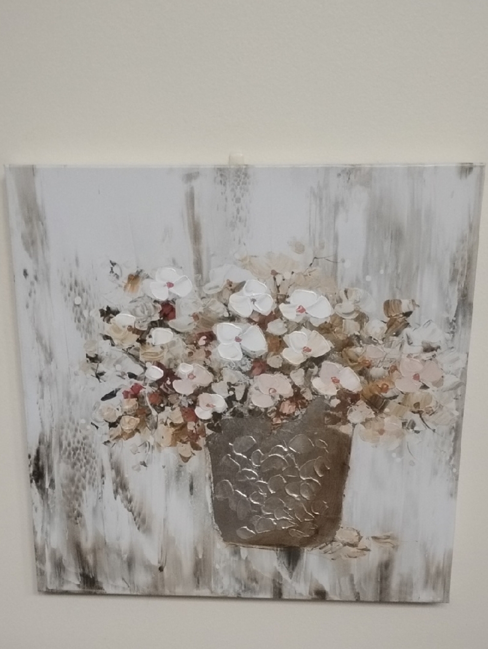 NWOT  Floral Canvas Wall Art